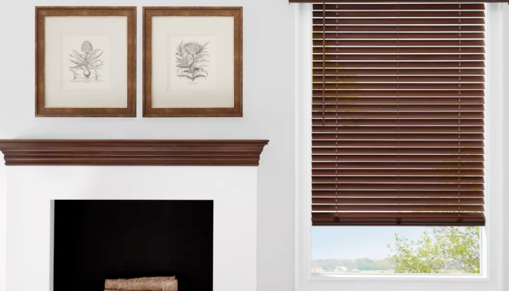 Parkland® Wood Blinds coastal farmhouse window treatment